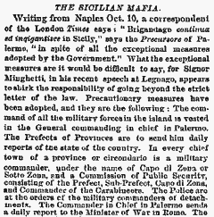 New York Times article of 2 Nov. 1874