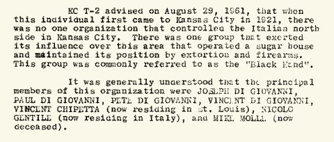 Early Kansas City Mafia leaders