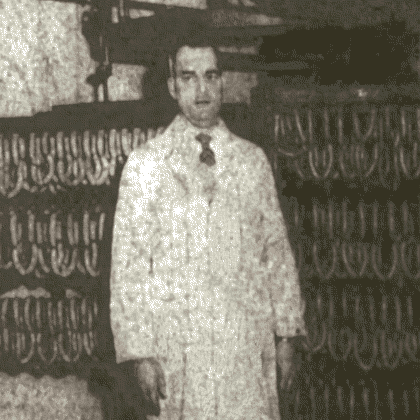 George Vydra at the family grocery